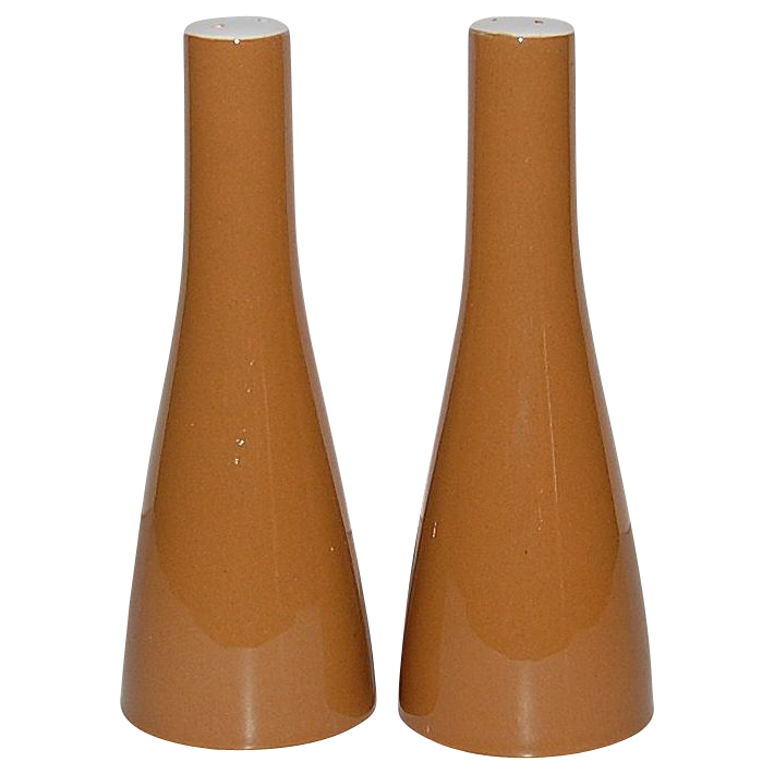 1950s Mikasa ~ Westwood Cera-Stone 6.25" S & P Shakers 1950s Mikasa ~ Westwood Cera-Stone 6.25" S & P Shakers