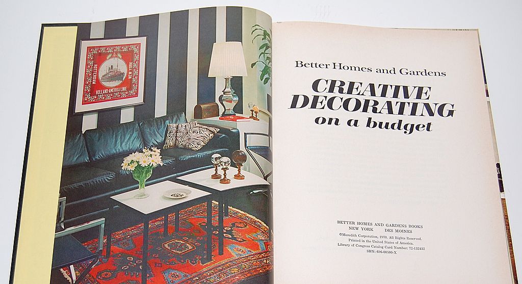 1970 BH & G ~ Creative Decorating on a Budget Book 1970 BH & G ~ Creative Decorating on a Budget Book