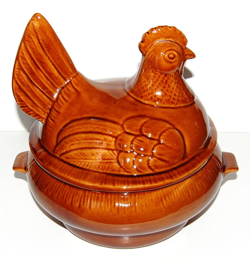 1960/70s California Pottery ~ Large Turkey Soup Tureen 1960/70s California Pottery ~ Large Turkey Soup Tureen