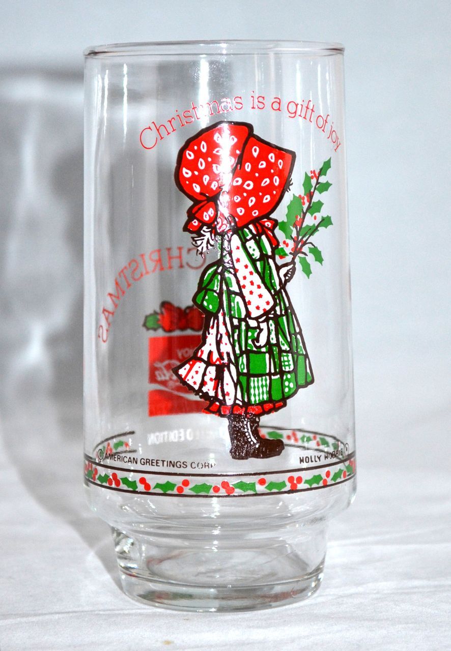 1970s Holly Hobbie ~ Set Of 6 Coca Cola Limited Edition Christmas From