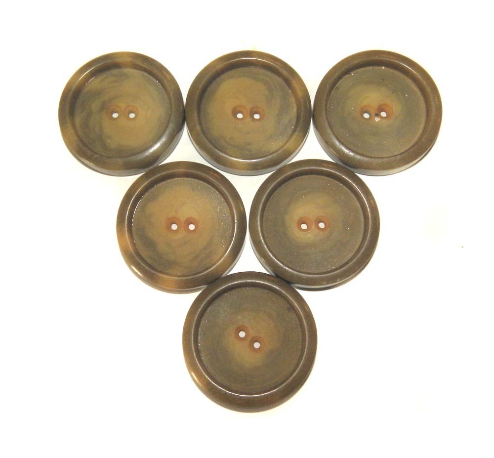 6 Buttons Vintage True Deco BAKELITE Six COAT LARGE 1 1/2" Butterscotch Swirls 6 Buttons Vintage True Deco BAKELITE Six COAT LARGE 1 1/2" Butterscotch Swirls