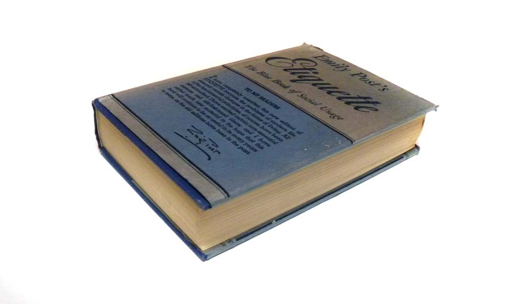 Emily POST'S Etiquette Book Revised 1947 Post War FABULOUS Emily POST'S Etiquette Book Revised 1947 Post War FABULOUS