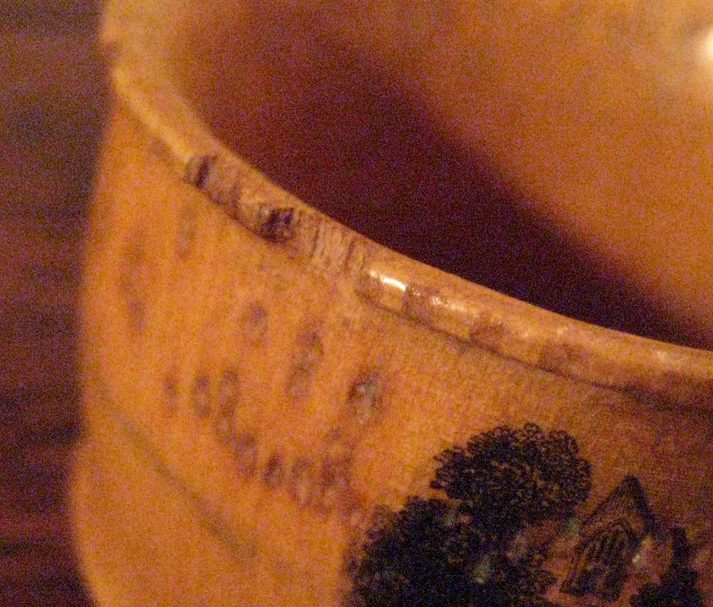 19th Century Mauchline Napkin Ring, Dryburgh Abbey, Circa 1890 19th Century Mauchline Napkin Ring, Dryburgh Abbey, Circa 1890