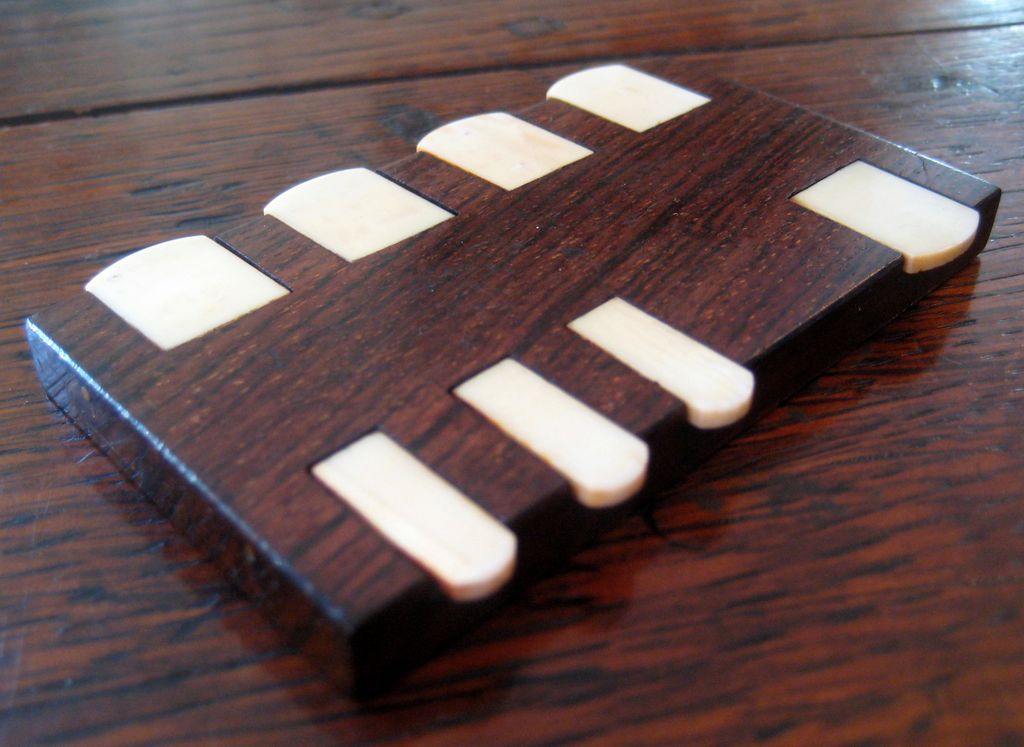 Rosewood & Ivory Whist Counter, Circa 1890 Rosewood & Ivory Whist Counter, Circa 1890