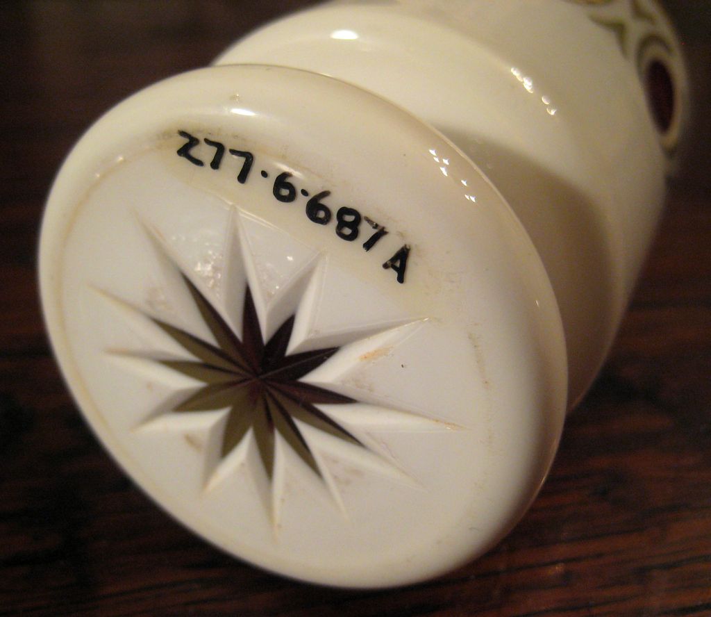 Vintage Cut Bohemian Glass Candle Votive Vintage Cut Bohemian Glass Candle Votive