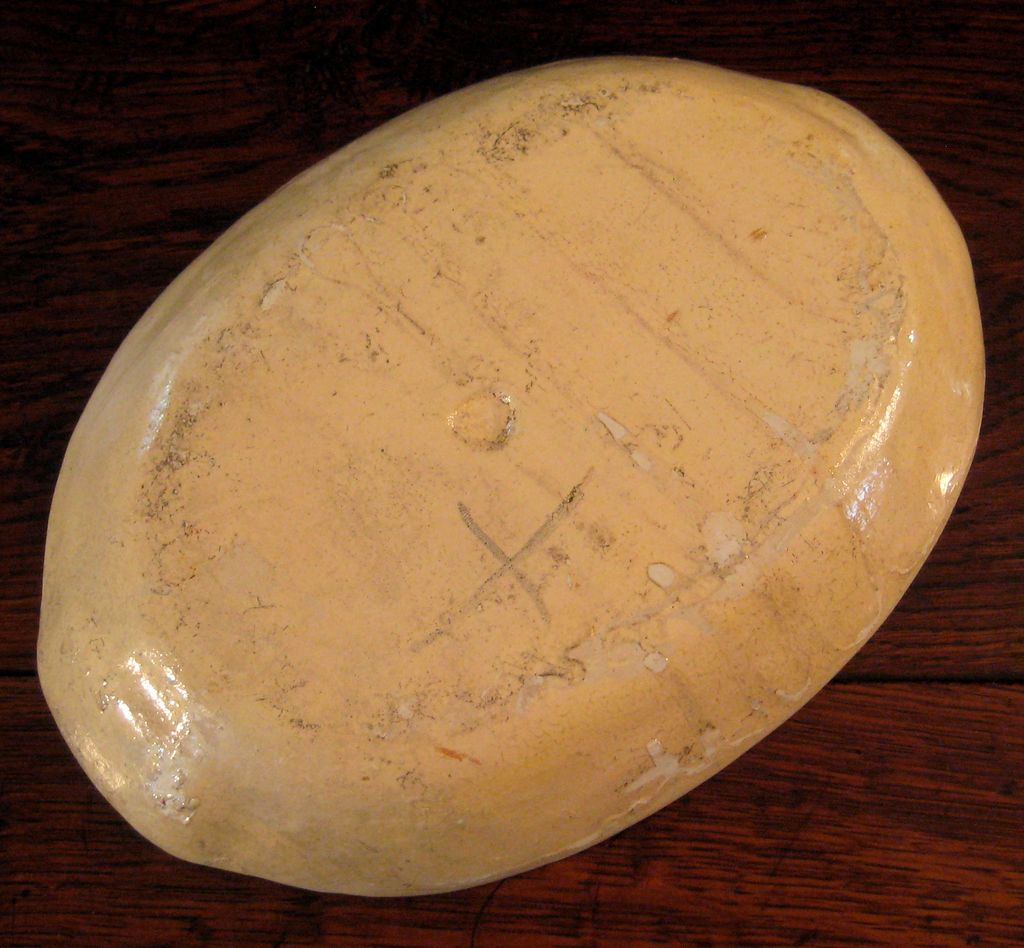 Early Vintage Mexican Tonala Pottery Oval Bowl, Circa 1930 Early Vintage Mexican Tonala Pottery Oval Bowl, Circa 1930