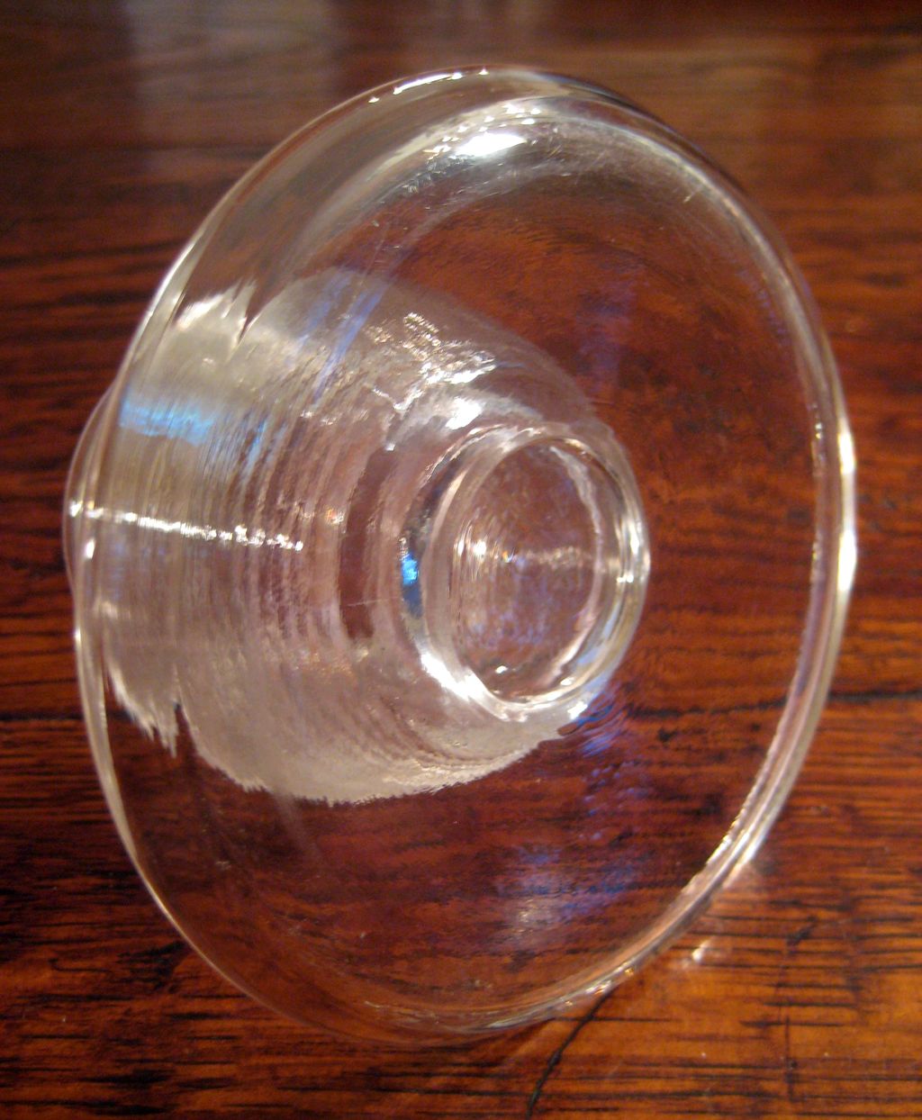 19th Century Blown Glass Match Striker, Circa 1880 19th Century Blown Glass Match Striker, Circa 1880