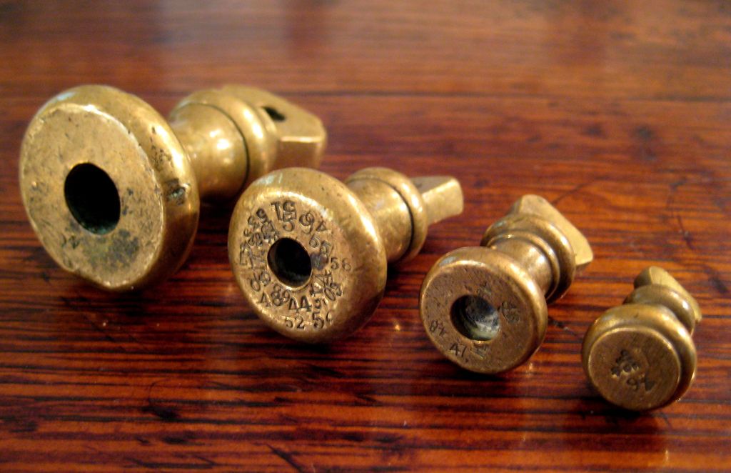 19th Century Brass Weight Set, Circa 1880 19th Century Brass Weight Set, Circa 1880