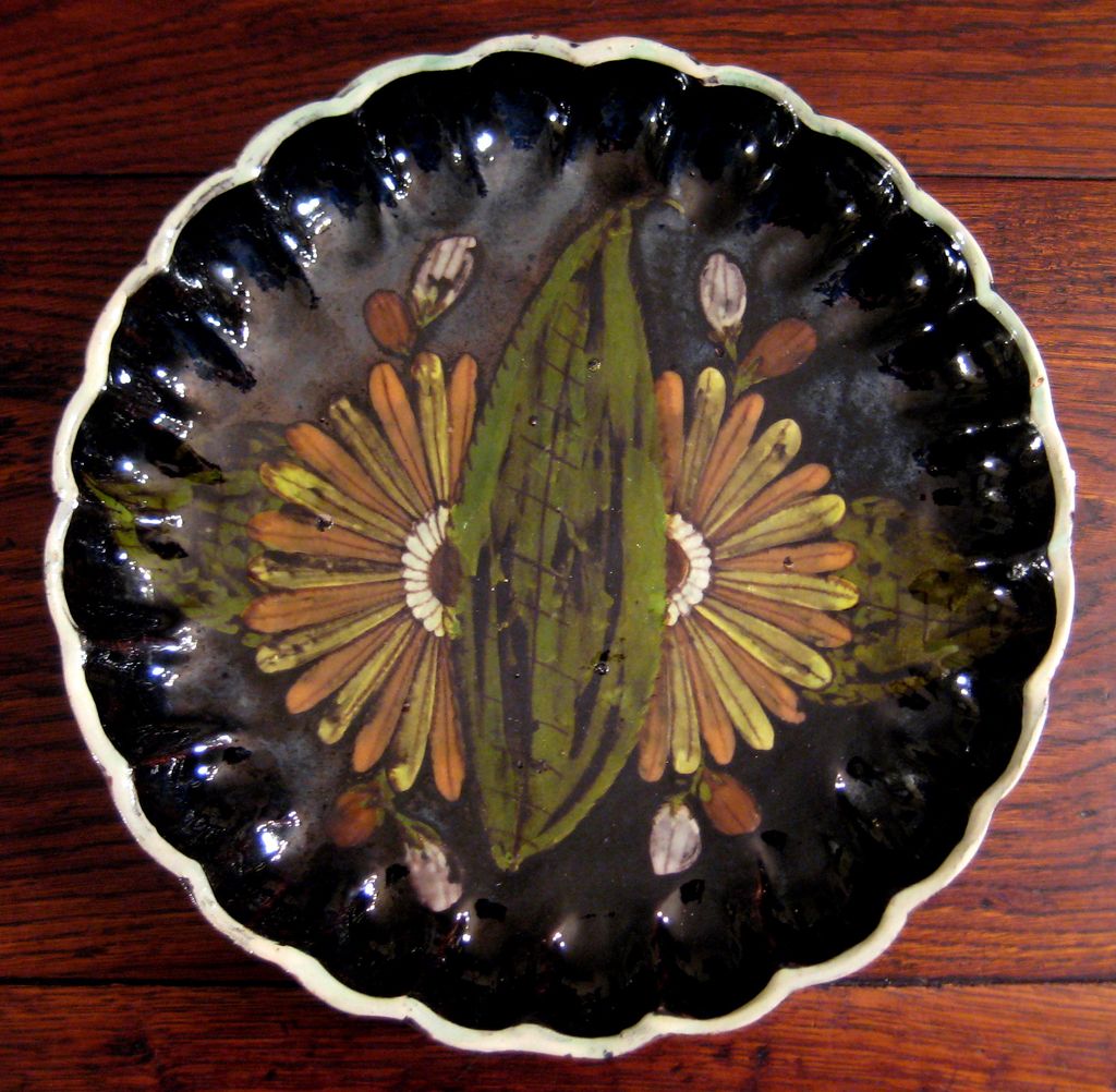 Early Vintage Mexican Black Tlaquepaque Pottery Bowl Signed Arias Early Vintage Mexican Black Tlaquepaque Pottery Bowl Signed Arias
