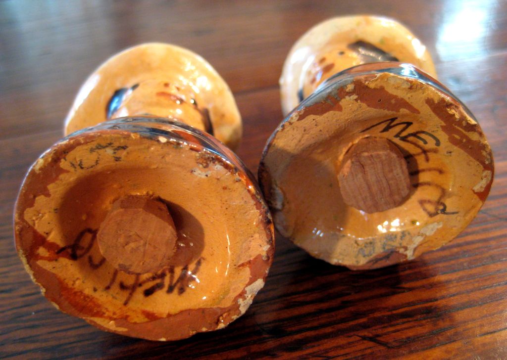Vintage Mexican Pottery Salt & Pepper Shakers Vintage Mexican Pottery Salt & Pepper Shakers