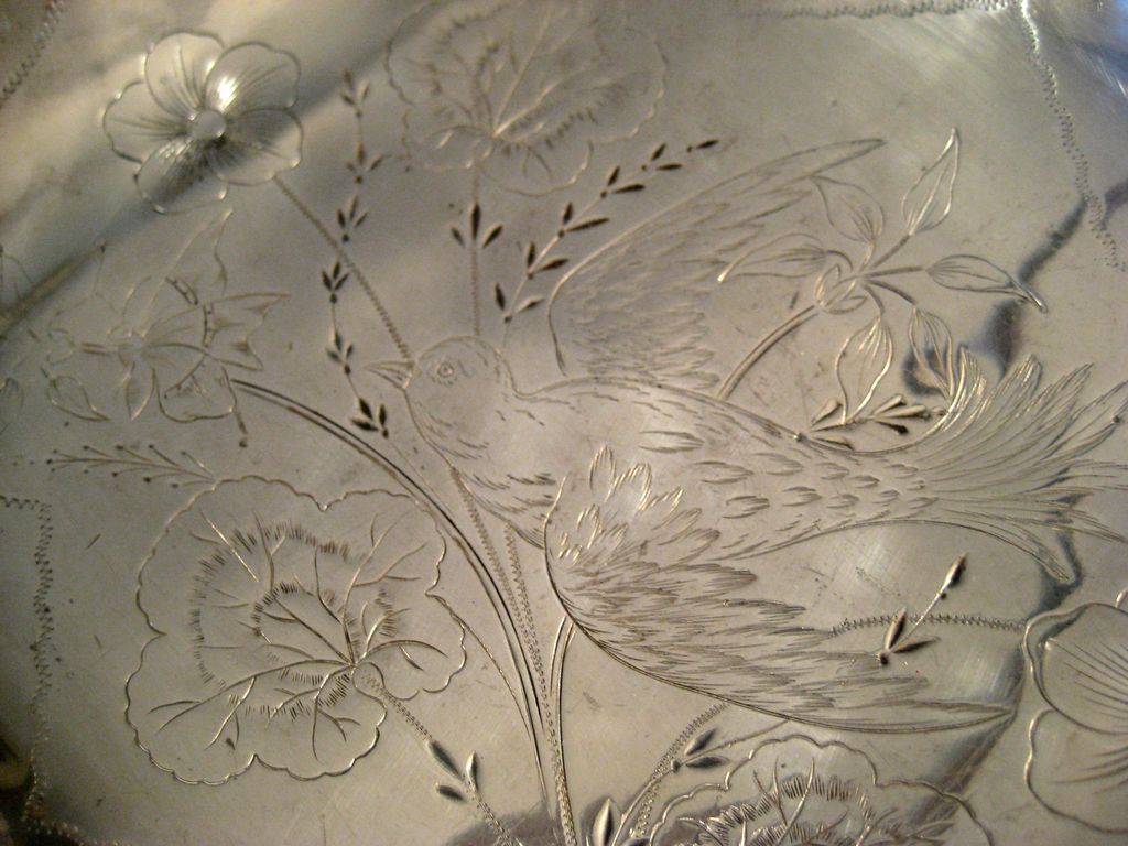 19th Century Wilcox Silver Plate Handled Basket, Circa 1875 19th Century Wilcox Silver Plate Handled Basket, Circa 1875