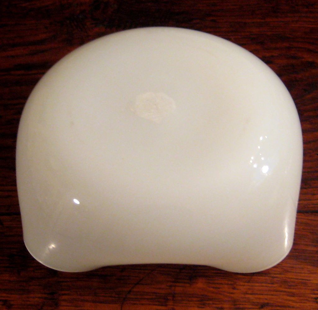 Vintage French White Opaline Glass Bowl, Circa 1920 Vintage French White Opaline Glass Bowl, Circa 1920