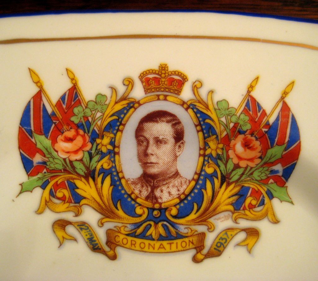 King Edward VIII Royal Commemorative Coronation Plate, Circa 1937 King Edward VIII Royal Commemorative Coronation Plate, Circa 1937