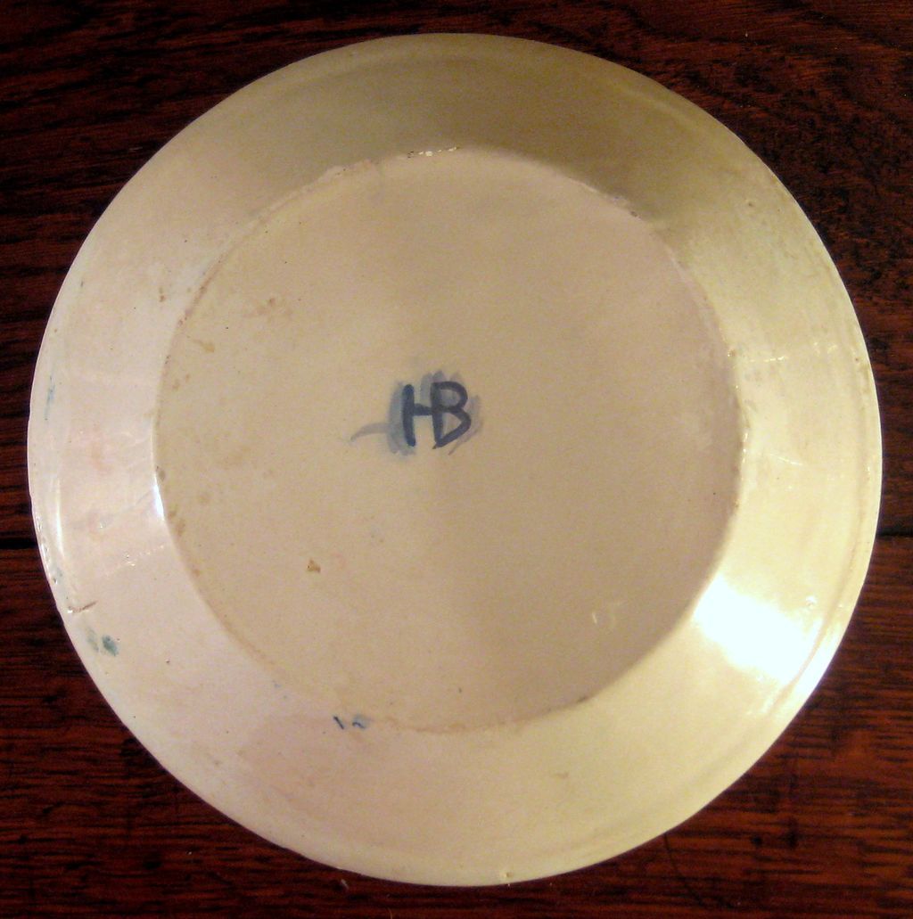 19th Century Signed Quimper French Faience Bowl, Circa 1890 19th Century Signed Quimper French Faience Bowl, Circa 1890