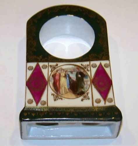 RS Prussia Pristine 1900 Portrait Clock Casing Marked RS Prussia Pristine 1900 Portrait Clock Casing Marked