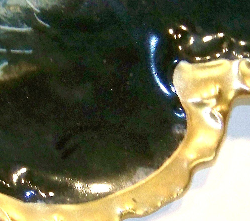 Outstanding Vintage 1900's Limoges, France "Sailor Rescuing Nude" 12-1/2" Charger by Artist, "Dubois" Outstanding Vintage 1900's Limoges, France "Sailor Rescuing Nude" 12-1/2" Charger by Artist, "Dubois"
