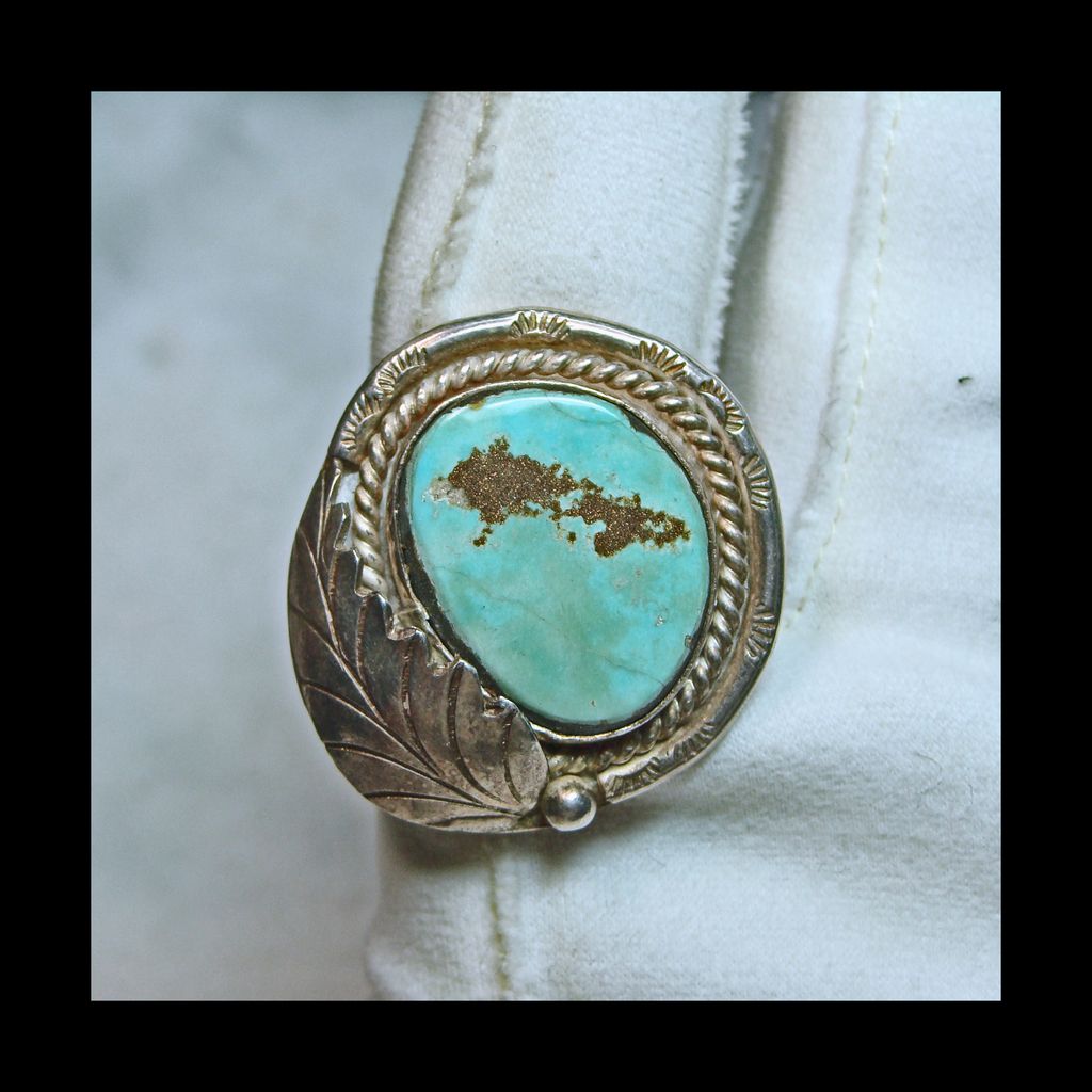 Turquoise and Sterling Silver Ring Turquoise and Sterling Silver Ring