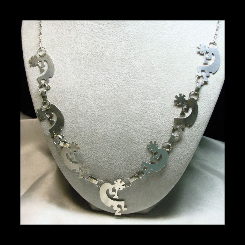 Sterling Silver Kokopelli Necklace Sterling Silver Kokopelli Necklace