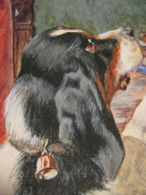 Dogs Monkey Trio Watercolor Painting Dogs Monkey Trio Watercolor Painting