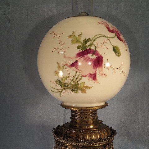 Antique Cherub Banquet Lamp Antique Cherub Banquet Lamp
