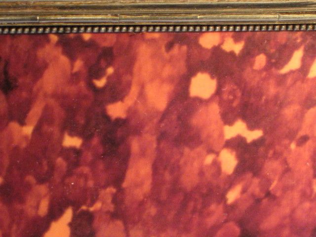 Antique English Faux Tortoiseshell Tea Caddy Antique English Faux Tortoiseshell Tea Caddy