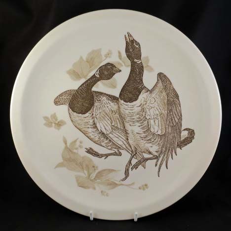 Wedgwood Plate, American Brant Goose, American Game Birds Wedgwood Plate, American Brant Goose, American Game Birds