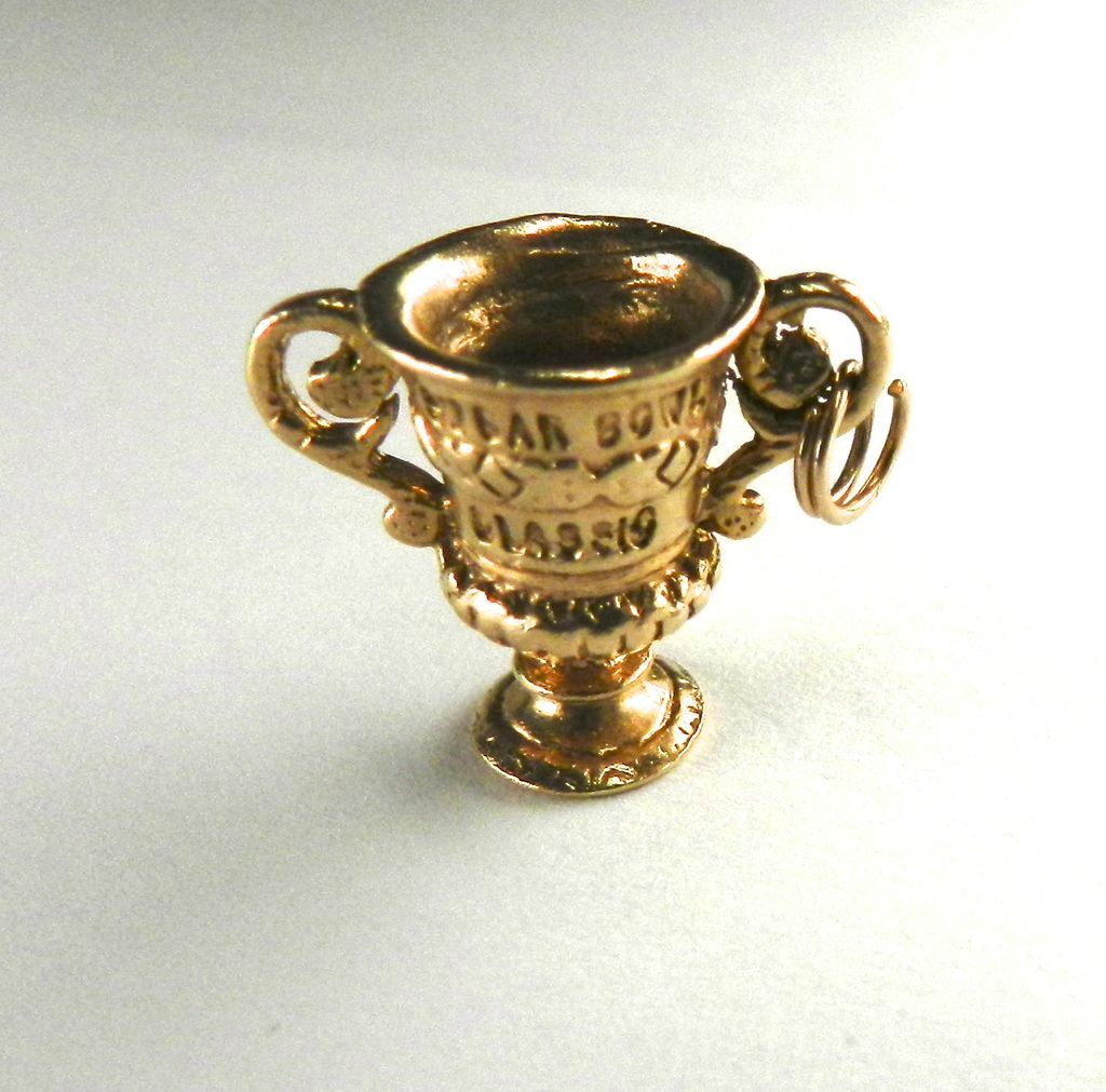 Vintage 14K Sugar Bowl Classic Trophy Cup 1965 Charm from 