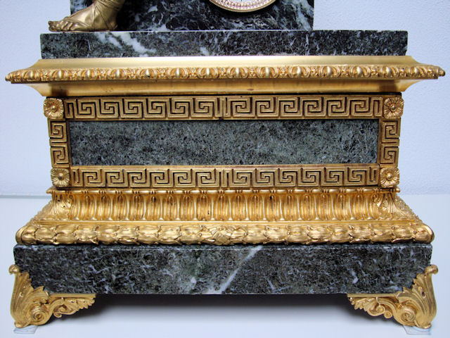 A Giant French Marble And Gilt,- Bronze Mantel Clock From Period C1855. A Giant French Marble And Gilt,- Bronze Mantel Clock From Period C1855.