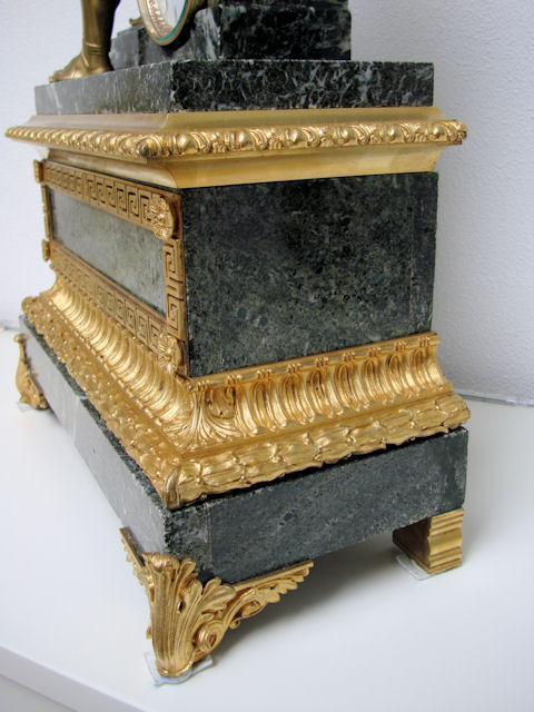 A Giant French Marble And Gilt,- Bronze Mantel Clock From Period C1855. A Giant French Marble And Gilt,- Bronze Mantel Clock From Period C1855.