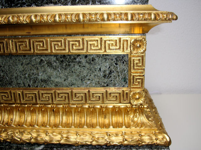 A Giant French Marble And Gilt,- Bronze Mantel Clock From Period C1855. A Giant French Marble And Gilt,- Bronze Mantel Clock From Period C1855.