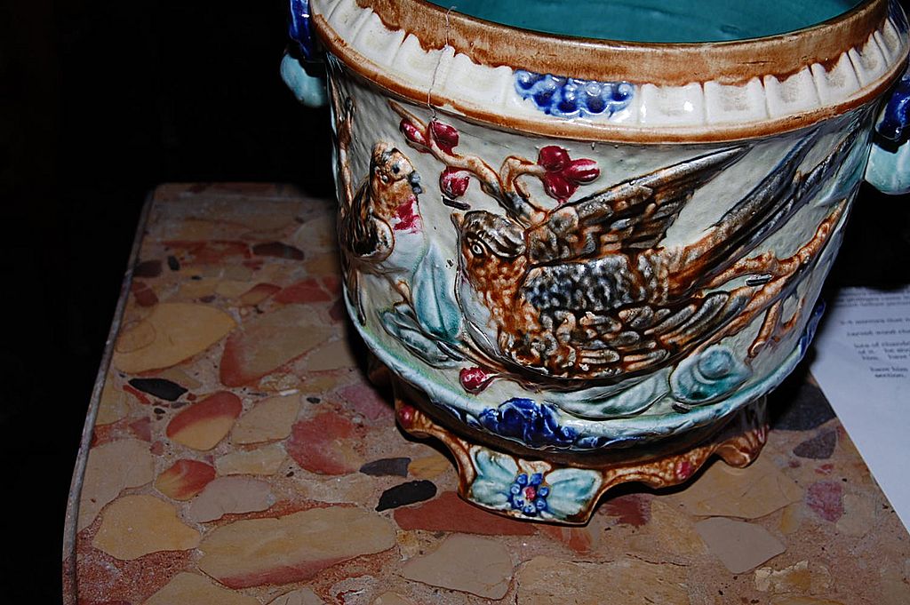 French Majolica Planter French Majolica Planter