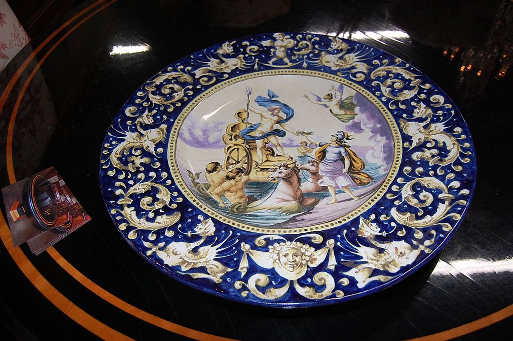 19th Century French Faience Charger 19th Century French Faience Charger