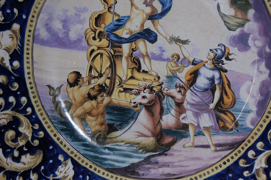 19th Century French Faience Charger 19th Century French Faience Charger