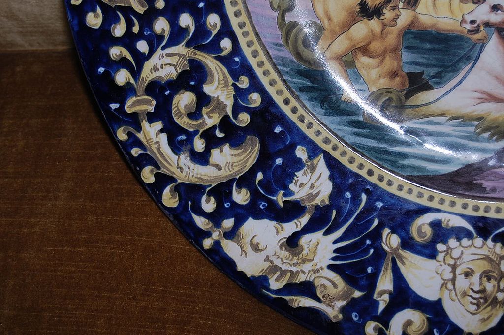 19th Century French Faience Charger 19th Century French Faience Charger
