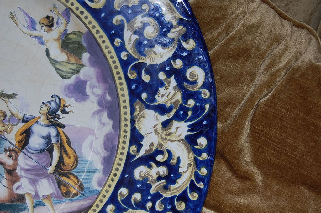 19th Century French Faience Charger 19th Century French Faience Charger