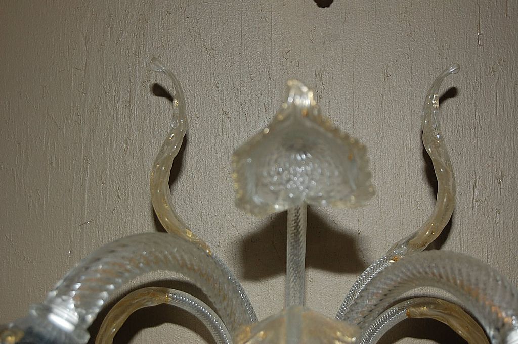 Pair of Murano Glass Sconce Pair of Murano Glass Sconce