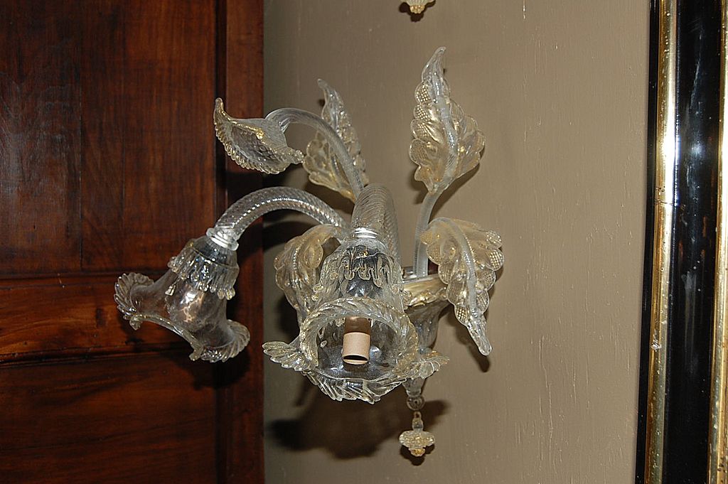 Pair of Murano Glass Sconce Pair of Murano Glass Sconce