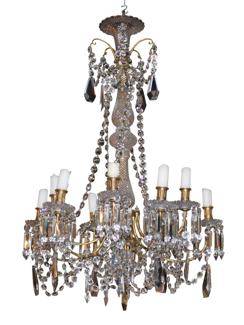 Continental Crystal Chandelier Continental Crystal Chandelier