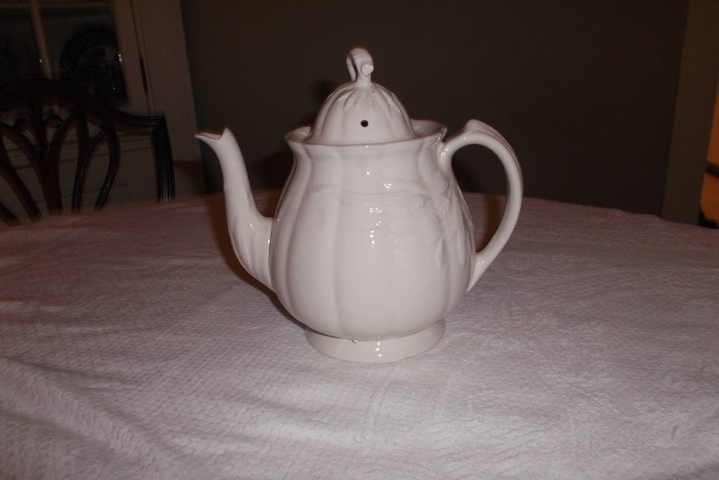 Wm. Adams & Sons Ironstone Teapot~ Wheat Motif ~ A vintage Beauty Wm. Adams & Sons Ironstone Teapot~ Wheat Motif ~ A vintage Beauty