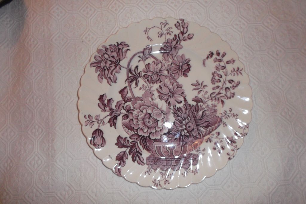 Charlotte by Clarice Cliff Royal Staffordshire Dinner Plate Charlotte by Clarice Cliff Royal Staffordshire Dinner Plate