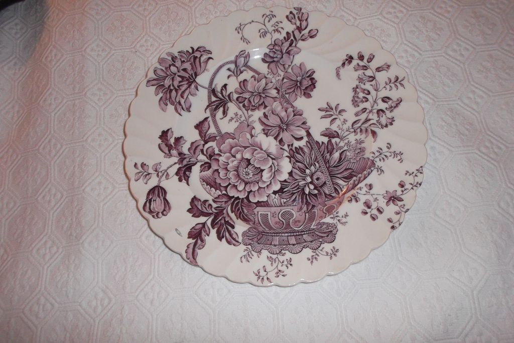 Charlotte by Clarice Cliff Royal Staffordshire Dinner Plate Charlotte by Clarice Cliff Royal Staffordshire Dinner Plate