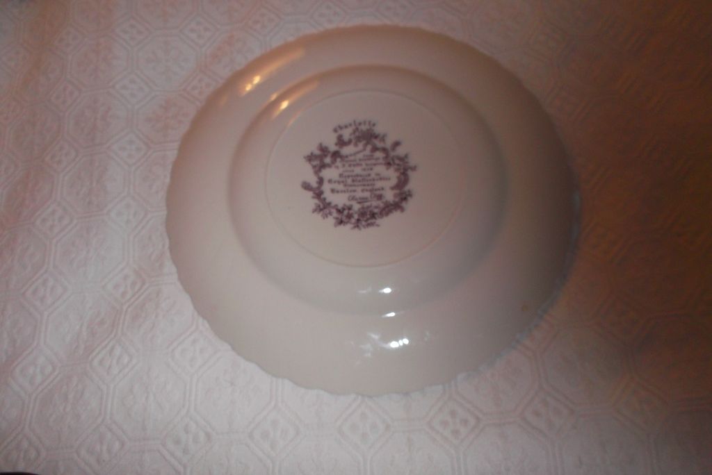 Charlotte by Clarice Cliff Royal Staffordshire Dinner Plate Charlotte by Clarice Cliff Royal Staffordshire Dinner Plate