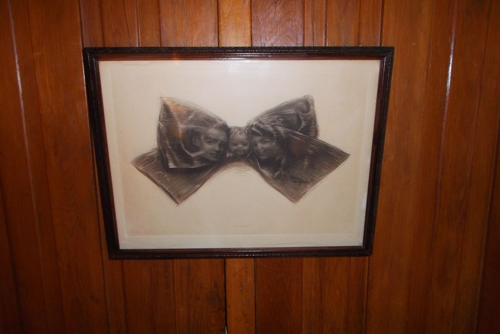 Anthropomorphic/ Optical Illusion Victorian Era Print by John de Yongh~ The Tie That Binds Anthropomorphic/ Optical Illusion Victorian Era Print by John de Yongh~ The Tie That Binds