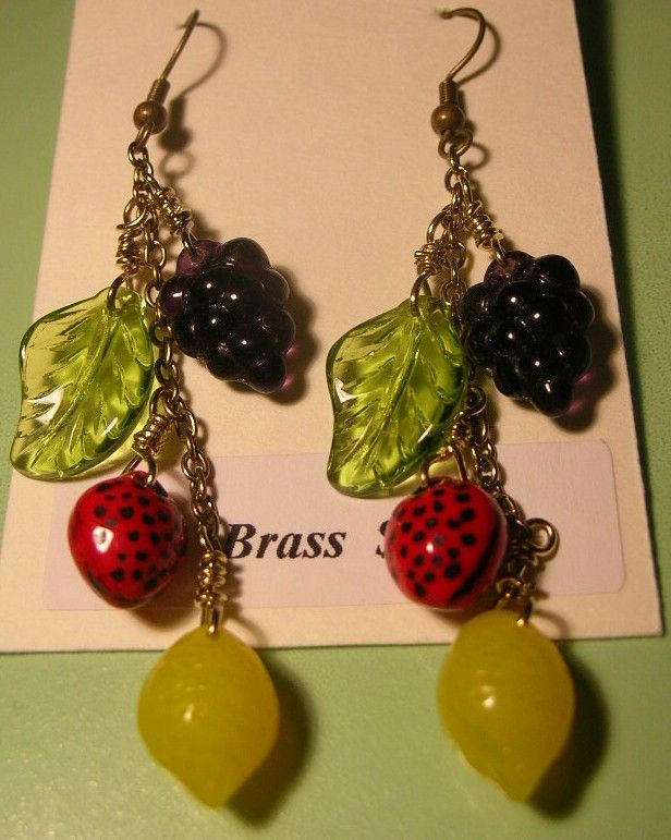 Fruit Earrings Fruit Earrings
