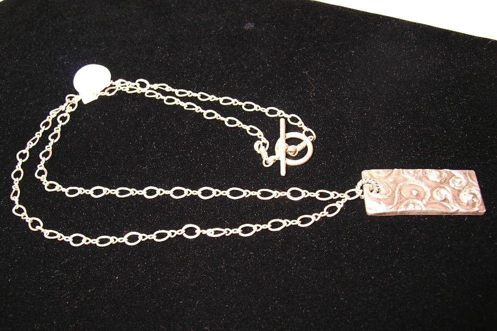 Silver Swirly Pendant Silver Swirly Pendant