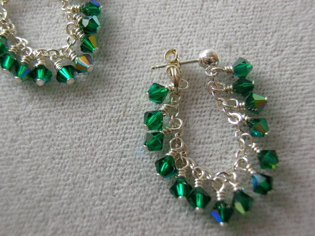 Emerald Green Soft Hoops Emerald Green Soft Hoops