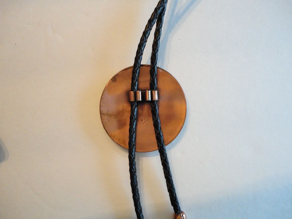 BELL TRADING POST Native American Bolo Tie ~ Copper ~ Turquoise BELL TRADING POST Native American Bolo Tie ~ Copper ~ Turquoise