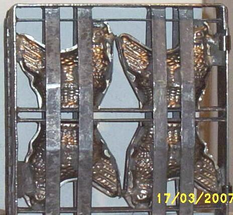 Vintage Chocolate Mold..4 Hens In Pewter Frame..Great Display Piece! Vintage Chocolate Mold..4 Hens In Pewter Frame..Great Display Piece!