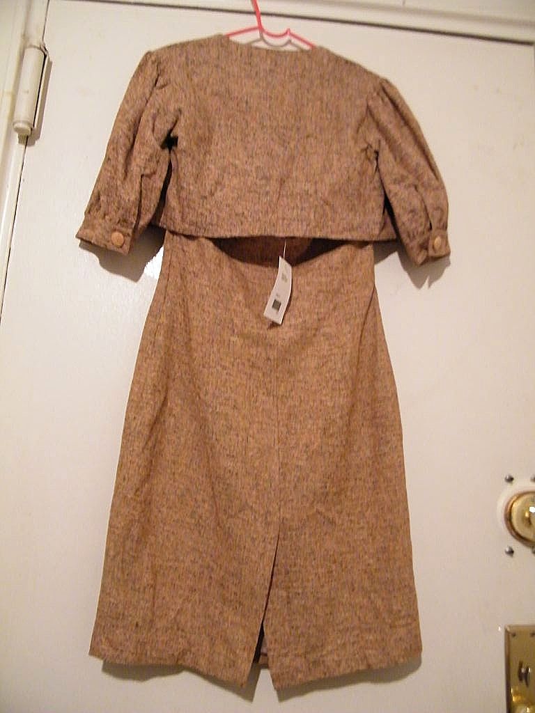 Designer 2 Piece Textured Woven Silk Strapless Dress & Bolero Jacket..Semi Formal..Mad Cordes Australia..Small Designer 2 Piece Textured Woven Silk Strapless Dress & Bolero Jacket..Semi Formal..Mad Cordes Australia..Small