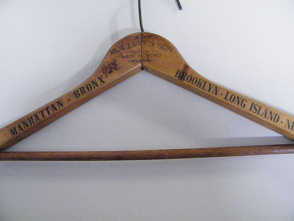 5 Assorted Advertising Wood Clothing Hangers...Sheraton Hotels-Hotel Lexington-Gramercy Inn-Clothiers 5 Assorted Advertising Wood Clothing Hangers...Sheraton Hotels-Hotel Lexington-Gramercy Inn-Clothiers